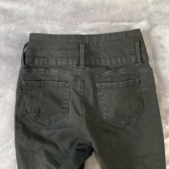 Urban planet Black ripped jeans - Picture 3 of 4